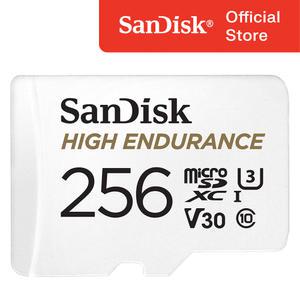 샌디스크 마이크로 SD카드 High Endurance 256GB 256기가 블랙박스 CCTV 외장 메모리카드