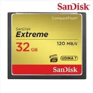 기브 샌디스크 Extreme CF 32GB 120MBs Full HD비디오 4K비디오캡쳐
