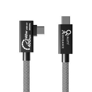 태블릿 USB4 40Gbps 8K 60Hz 썬더볼트4 240W 스마트폰 노트북 고속충전 미러링 영상지원 C타입 케이블 3M CABLE