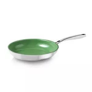 [리벤스] 프리미엄 세라믹 스텐 통3중 IH 인덕션 후라이팬 28cm
