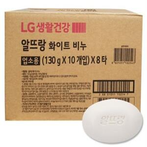 알뜨랑 세면 비누 130g / 목욕 비누 / 사우나 비누  x 80개  / 1박스