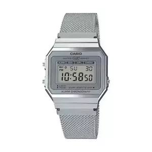 카시오 실버 남성 남자 메탈시계 A700WM-7A