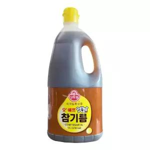 [보리보리/오뚜기]오뚜기 오쉐프 옛날 참기름 1.8L 6개