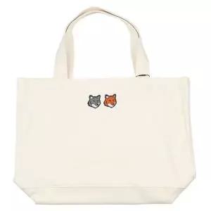 25FW 메종키츠네 더블폭스 에코백 OW511CFWW0096 P700 에크루