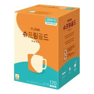 동서 맥심 슈프림골드 커피믹스 170T(150T + 20T) 슈프림골드커피믹스 커피 믹스커피