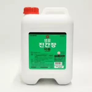 대용량 샘표 진간장 덕용 말통 12L 업소용 스마트