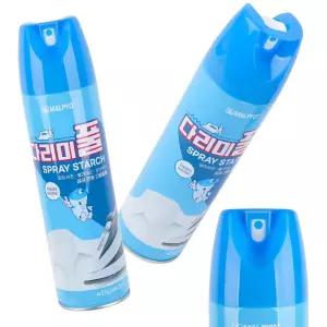 의류 다림질 보조 옷 주름 제거제 1세트 말표 다리미풀 스프레이 480ml 세탁 관리용