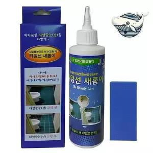 [골드스마일]타일 이음새 보수용 백색 코팅제 줄눈 정리