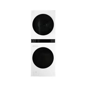 (IN) LG전자 트롬 오브제컬렉션 워시타워 W2520WHM 세탁기 건조기 세트 릴리화이트