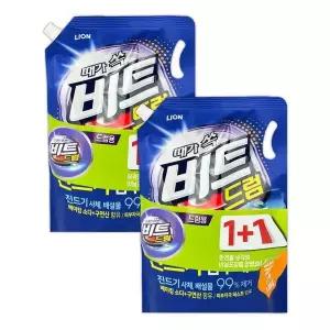 비트 CFW408N1 때가 쏙 액체세제 드럼용 리필 1.55L 2P - O