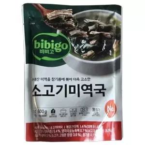 비비고 소고기미역국 500g 6개