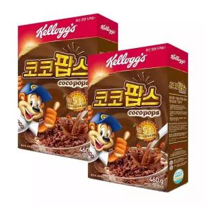 켈로그 코코팝스, 460g, 2개