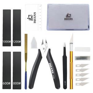 IQIANS 15PCS 기본 빌드용 키트 니퍼 프린팅 정밀 3D 건플라 모델 취미 도구