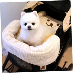 유모차 카시트 베어 쿠션 강아지 사계절 차량 애견카시트
