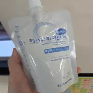 고려제약 레스큐라이트액 플러스액 100ml 12포 아기 성인 마시는 포도당 수분 보충