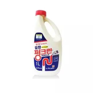 세정제 유한 락스 펑크린 배수구청소 배수관청소 1리터