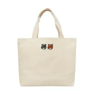 메종키츠네 MUST IT_ 가방 OW511CFWW0096 P700 더블 폭스 헤드 패치 남성토트백 여성토트백