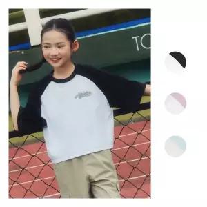 {백화점 상품} 탑텐키즈 MKF3TS2401 여아 쿨에어코튼 크롭 7부티 455751