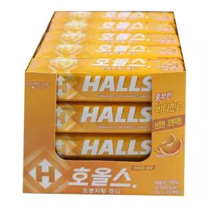 호올스 오렌지향 캔디 1박스 (20개입)