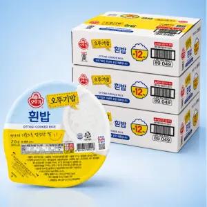 오뚜기밥 210g 36개 햇반 백미 햇밥 즉석밥