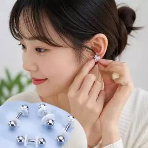[골드스마일]살튀 방지 실리콘 패드 귀막힘 도넛링 연골 귓볼 구멍 관리