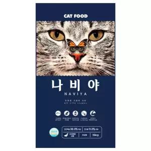 팜스코 나비야 15kg 대용량 길고양이 길냥이 고양이사료