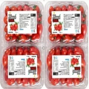스테비아 대추방울토마토 단마토 레드 2kg (500g x 4팩)