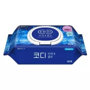 코디 소프트터치 물티슈 캡형 100매 20팩