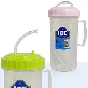 환자물병 환자용컵 병원컵 덕신 환자컵 500ml 손잡이 환자음료컵 하니
