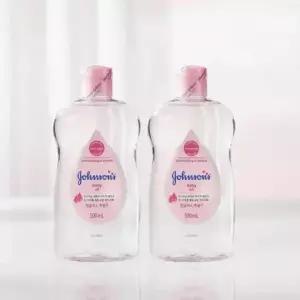 존슨즈 베이비 오일500ml x2개
