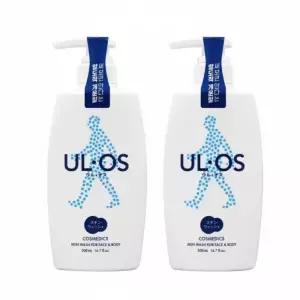 우르오스 스킨워시 k 500ml x2개 남성페이스 바디 클렌저