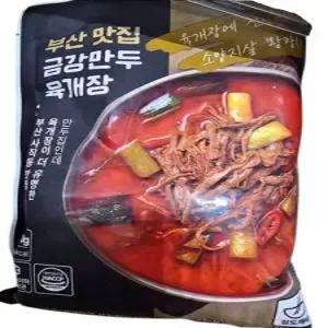 금강만두 육개장 630g 5팩