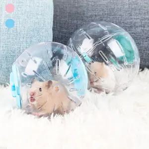 키밍 햄스터 헬스볼 장난감 운동볼 투명 놀리터