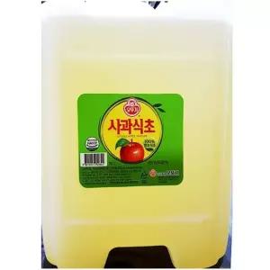 사과식초 식당사과식초 식재료식초 식초 18L 오뚜기