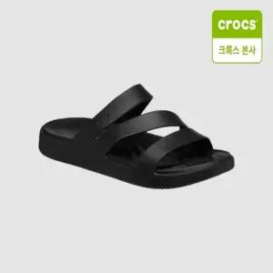 크록스 겟어웨이 스트래피 샌들 블랙 209587-001