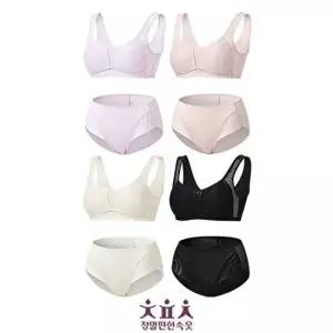 정말편한속옷26SS 인견 브라팬티 4세트 패키지