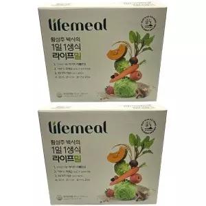 [하프클럽/기타]이롬 황성주 생식 라이프밀 1일 1생식 아침간편식 30g x 14포, 2개 / N