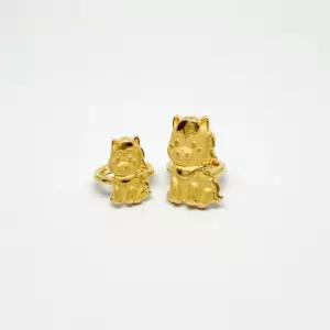 24K 순금 말 돌반지 1.875g 3.75g 말띠 아기 선물 조카 돌선물 첫돌 백일