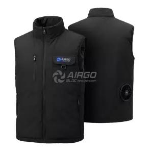 에어고 냉풍조끼 선풍기 조끼 BLDC 여름 작업복 캠핑 낚시 아이스 쿨링