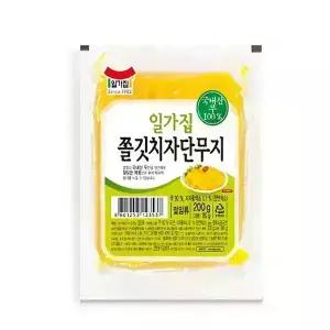 일가집 쫄깃 치자단무지 200g