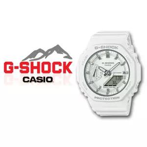 지샥 지얄오크 미니 아날로그 전자시계 남자 여자 패션 손목시계 GMA-S2100-7A