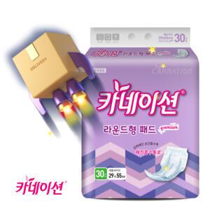 카네이션 라운드형 패드 프리미엄 8팩(240매) 속기저귀 성인용기저귀