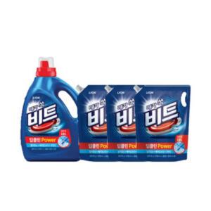 비트 딥클린 파워 액체세제 3L 1개+리필, 2L, 3개