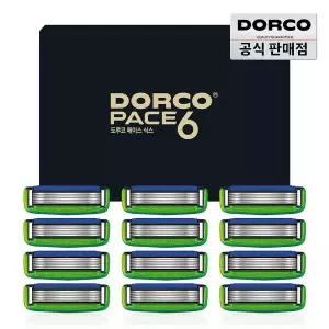 [도루코] 페이스6 면도날세트 12입