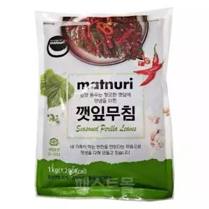 반찬단지 맛누리 깻잎무침 1kg, 1개