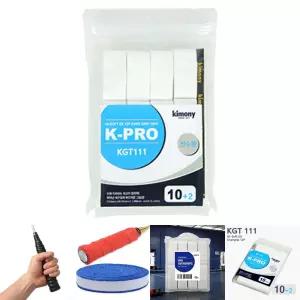 키모니 K-PRO 하이소프트 EX 오버 그립(KGT111) 12개입/라켓/낚시/운동기구/화이트/미끄럼방지/손보호/운동