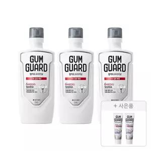 가그린 구강청결제 검가드 오리지널 750ml 3개+증정(검가드 엑스퍼트 치약 20g 2개)