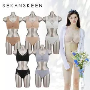 세컨스킨 풀컵 무빙 메쉬 브라팬티 10종