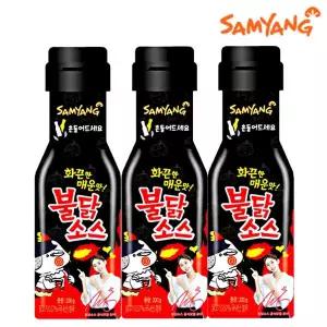 [보리보리/마트인코리아_MIK]삼양 불닭 소스 200g x 3개