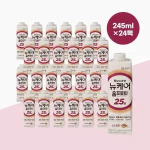 뉴케어 올프로틴 고소한맛 245ml x 24팩 올인원 고단백 제로 락토프리